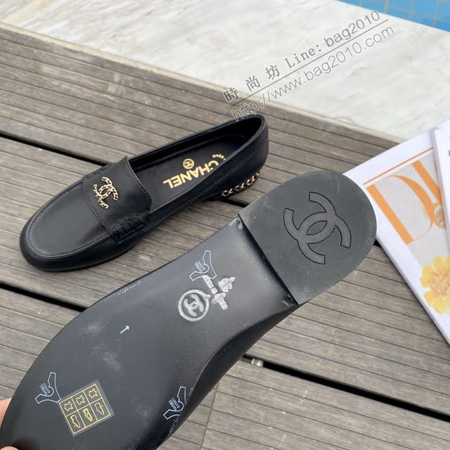 Chanel女鞋 香奈兒2020春夏新品 頂級版本 Chanel小牛皮單皮鞋  naq1272